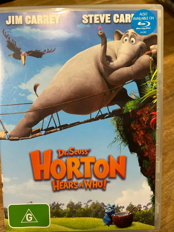 Dr Seuss Horton hears a who dvd