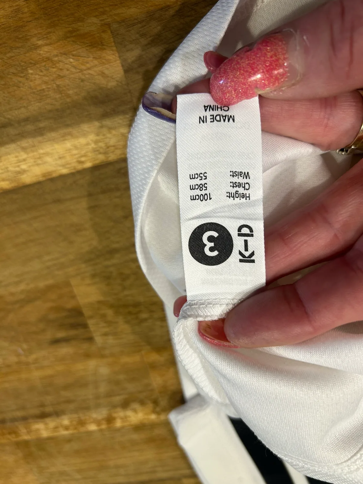 Boys white Los Angeles jersey – photo 5