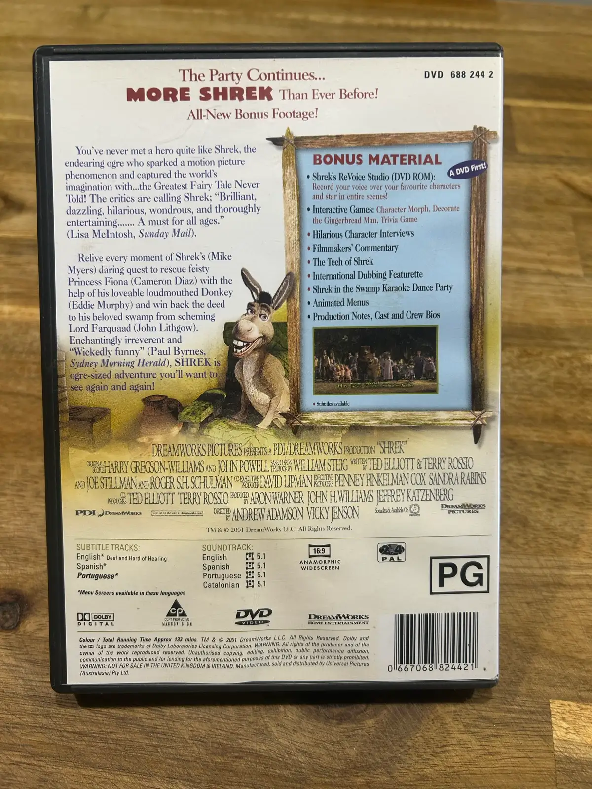 Shrek dvd – photo 2