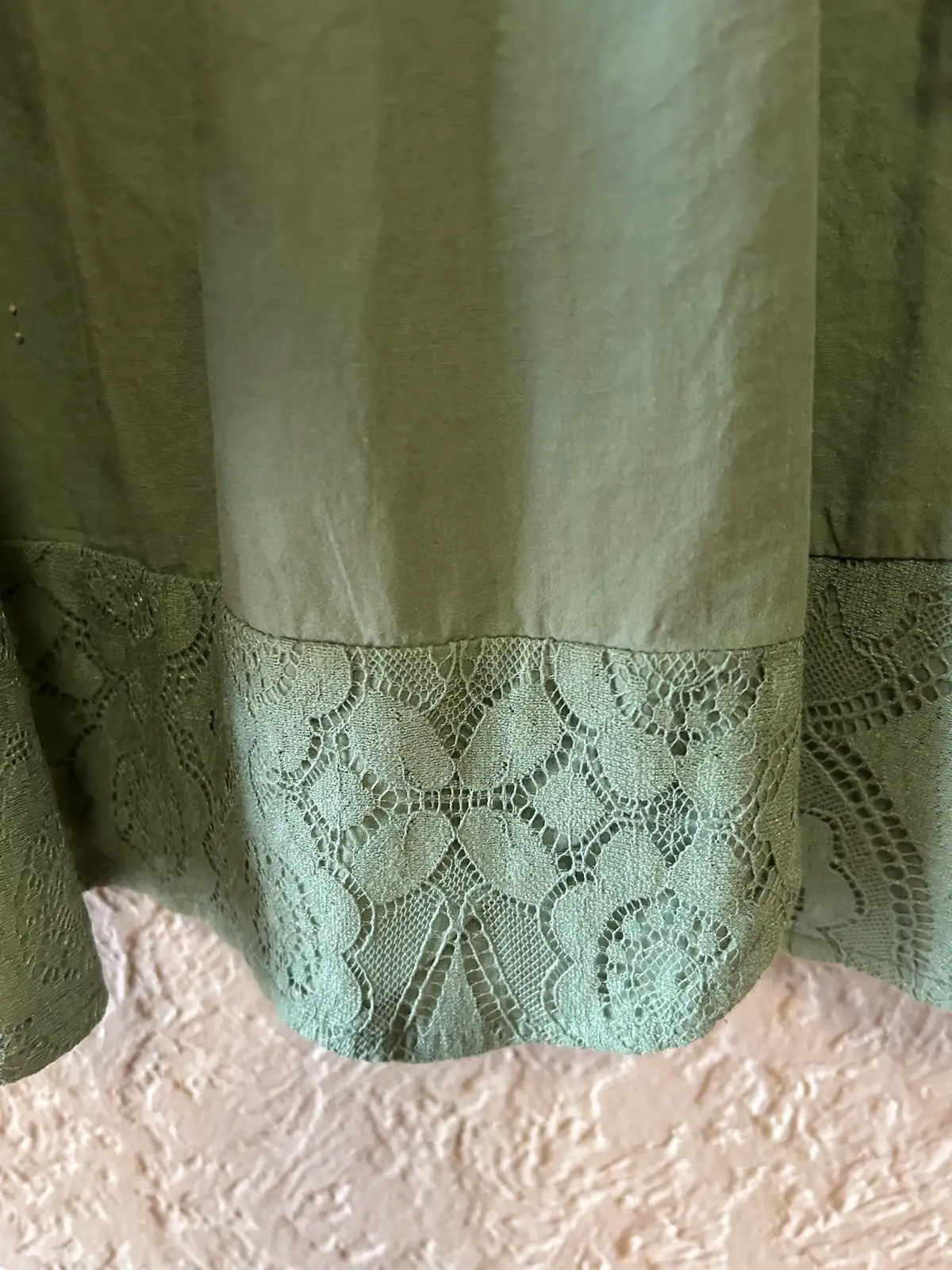 Just fashion now olive green long sleeve blouse – photo 3