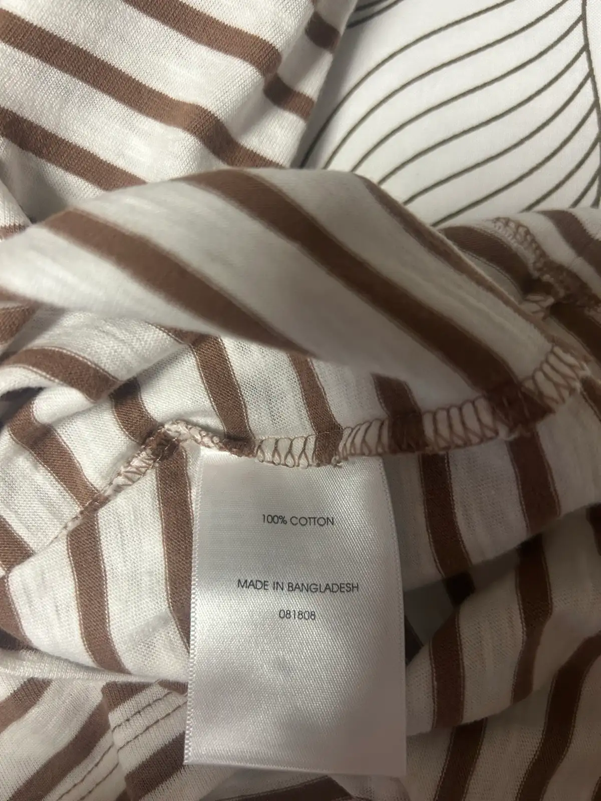 Sportsgirl brown/white striped tank top – photo 4