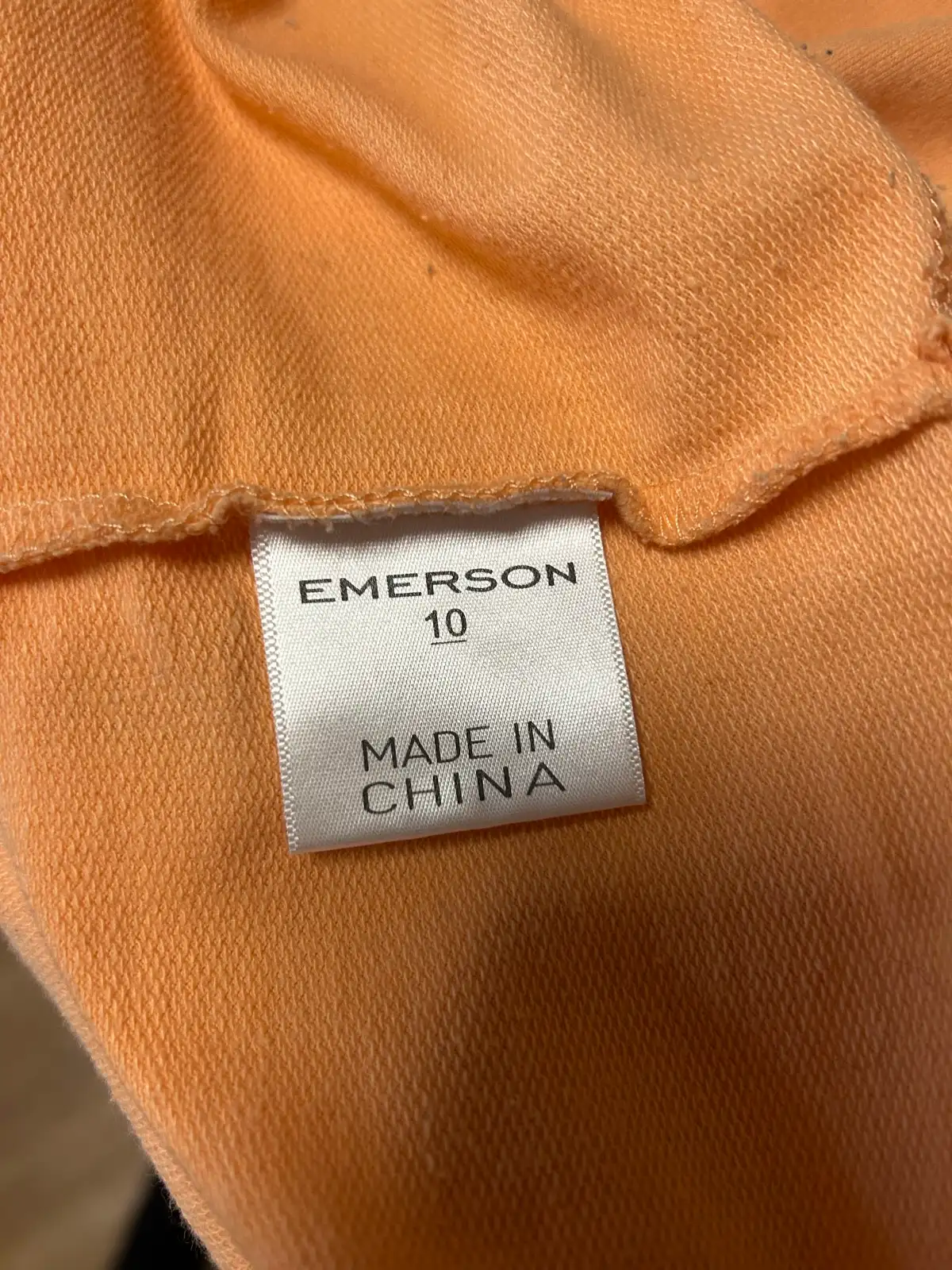 Emerson Orange short sleeve sweatshirt – photo 6