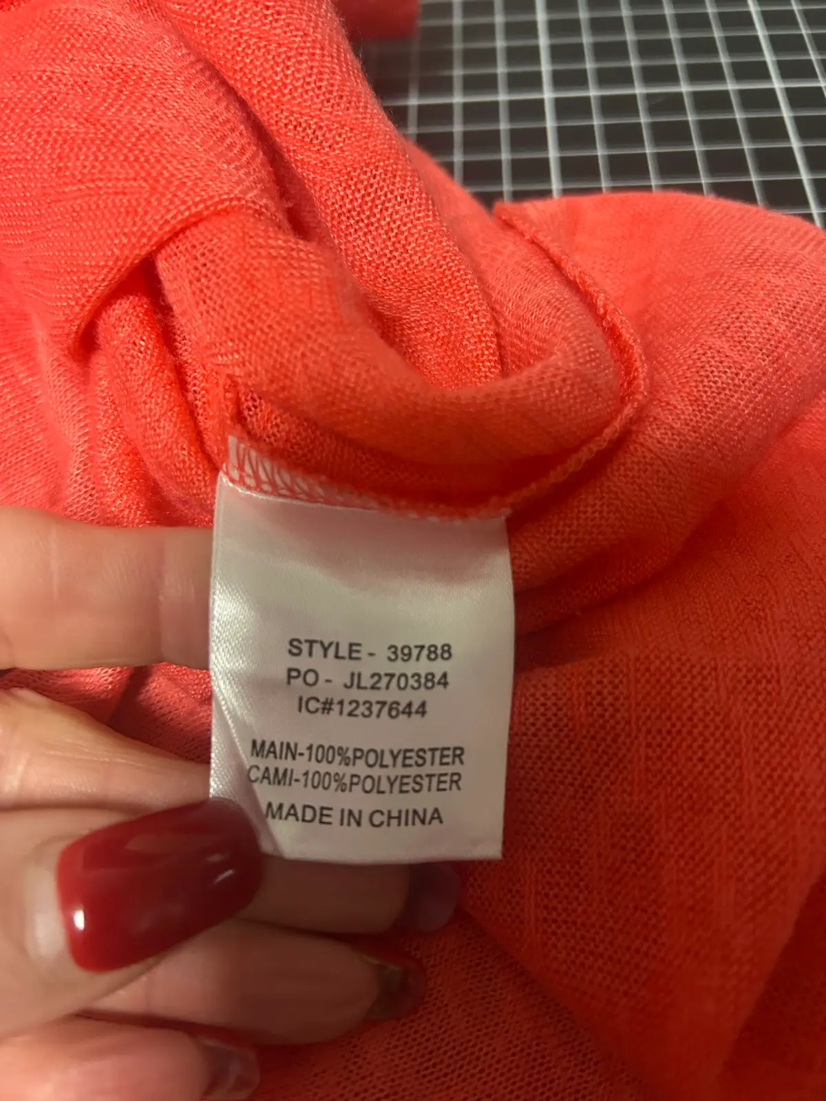 Threadz red long sleeve knit top – photo 7