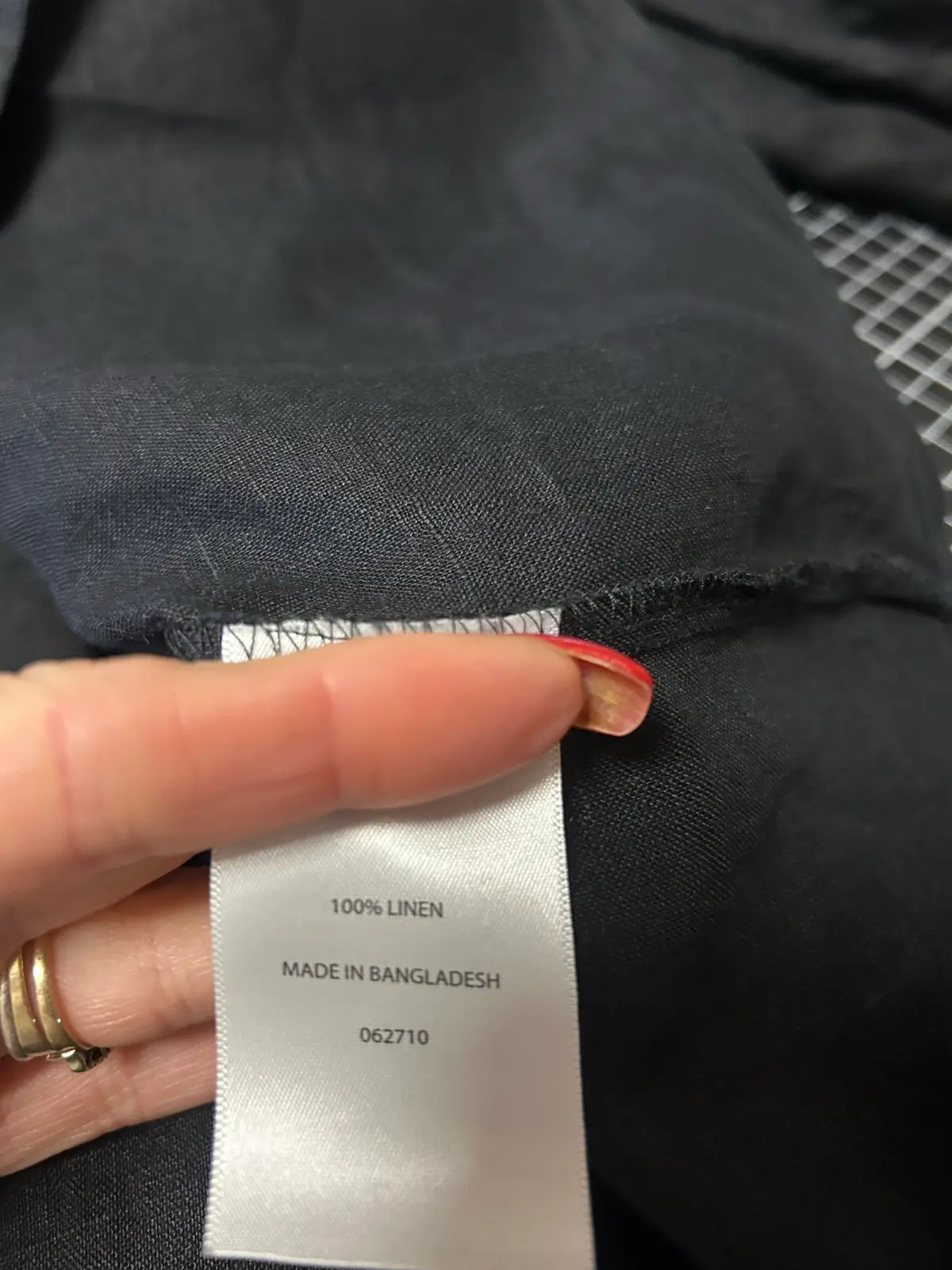 Sportsgirl black linen square neck blouse – photo 6