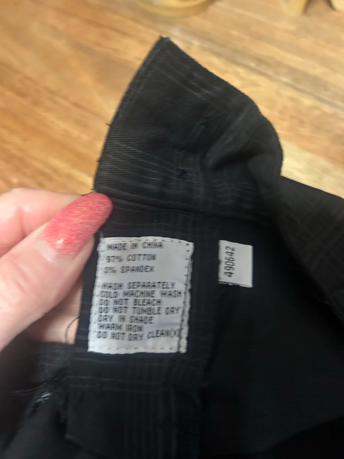 Jay jays black/grey plaid chino shorts – photo 5