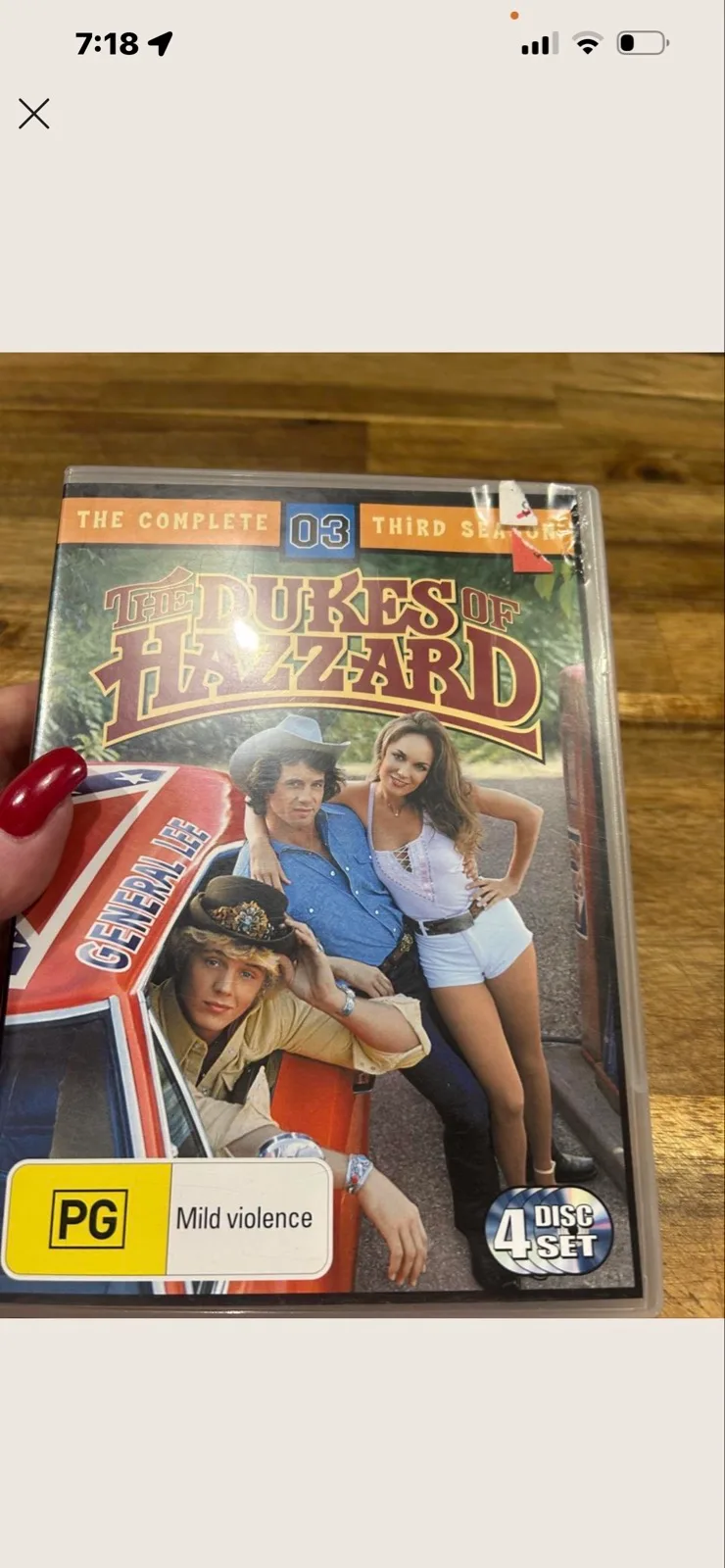The dukes of hazard season 1-4 dvds – photo 4