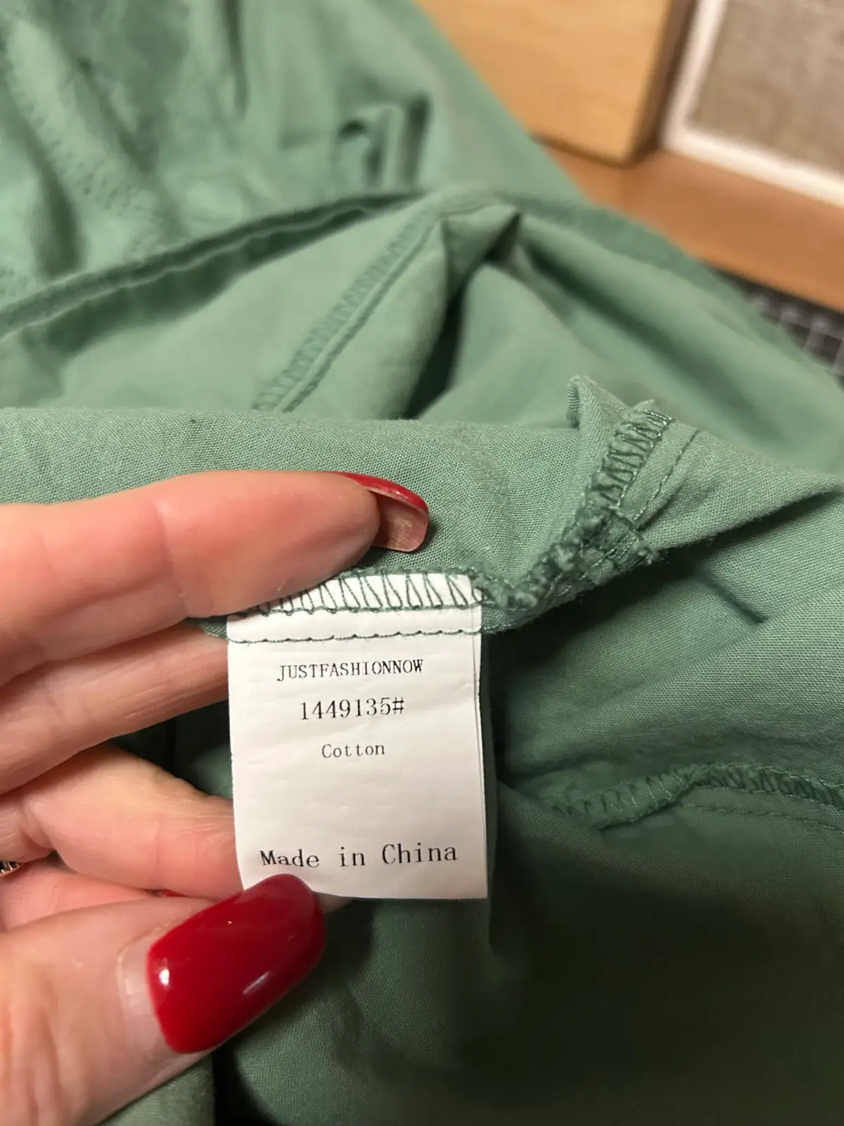 Just fashion now olive green long sleeve blouse – photo 7