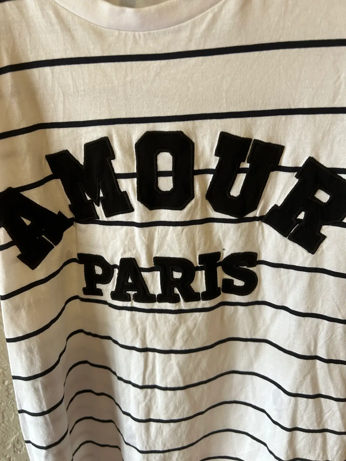 Target white/black striped tee – photo 3
