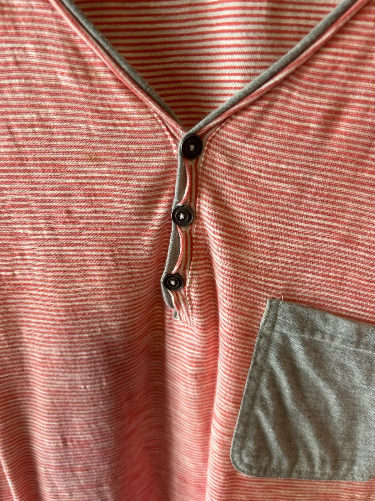 Men’s Maddox red/white striped tee – photo 3