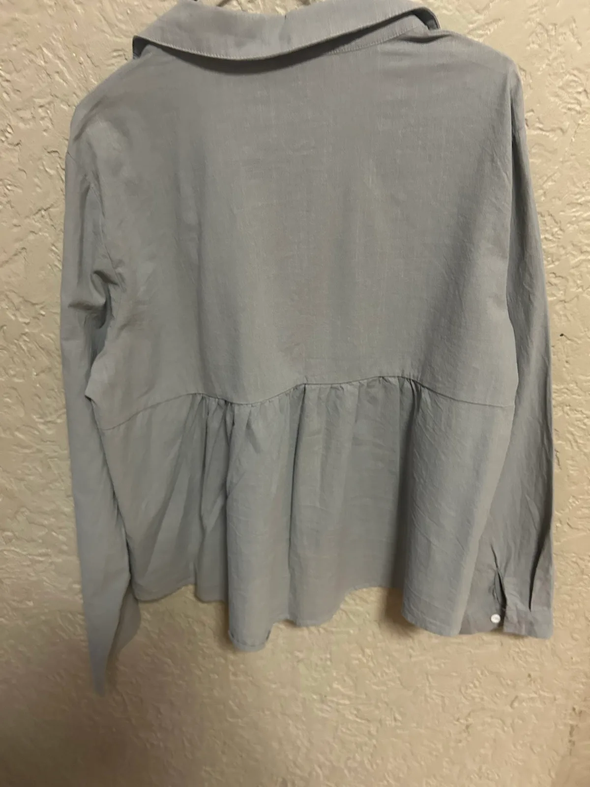 Grey long sleeve shirt 2XL – photo 3