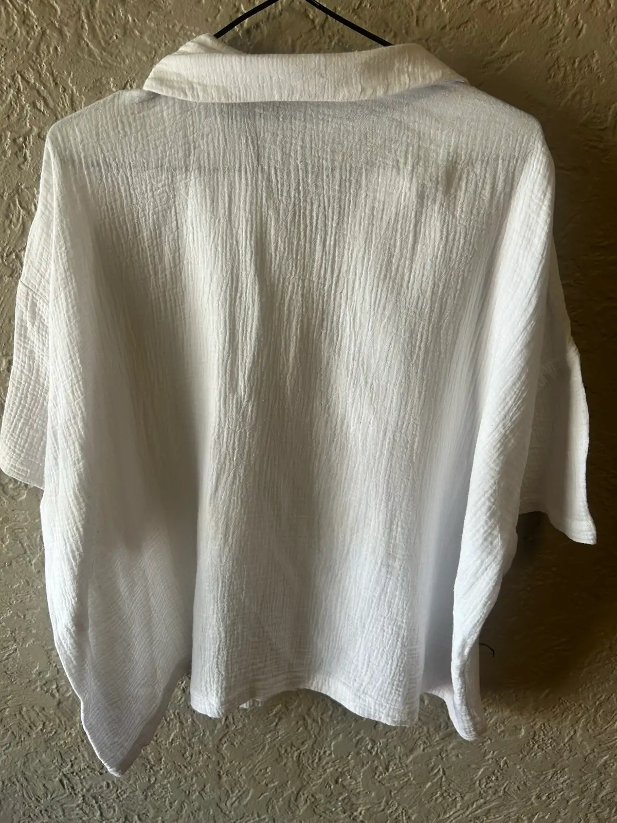 Showpo white short sleeve shirt – photo 4