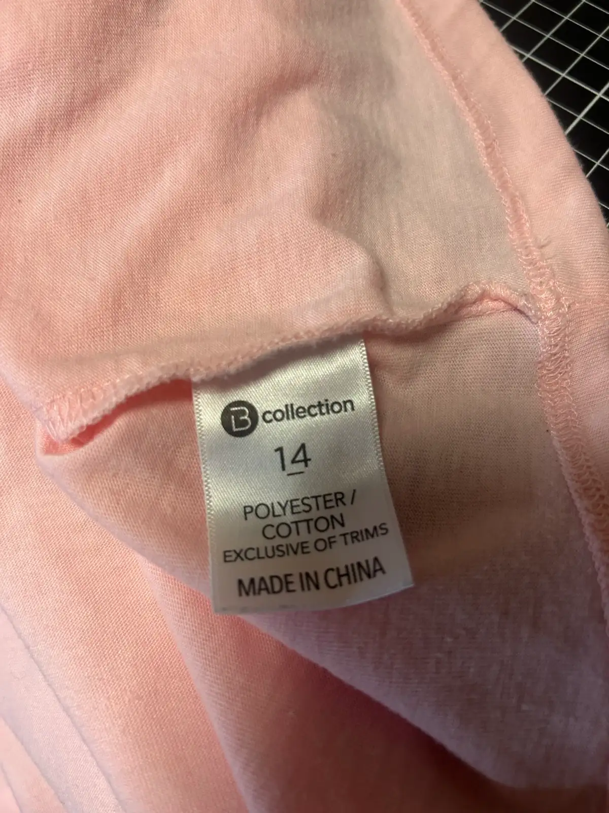 B collection pink happy pocket tee – photo 5