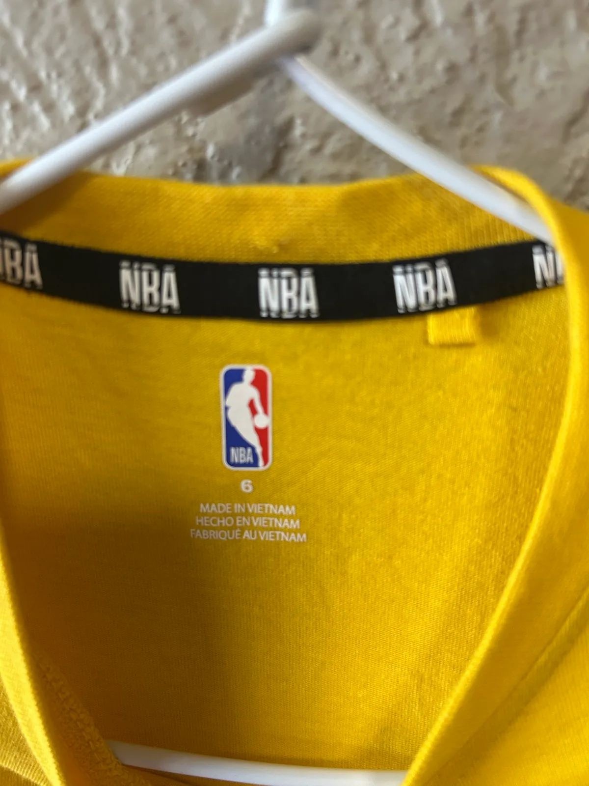 Kids NBA cotton tee size 6 – photo 2