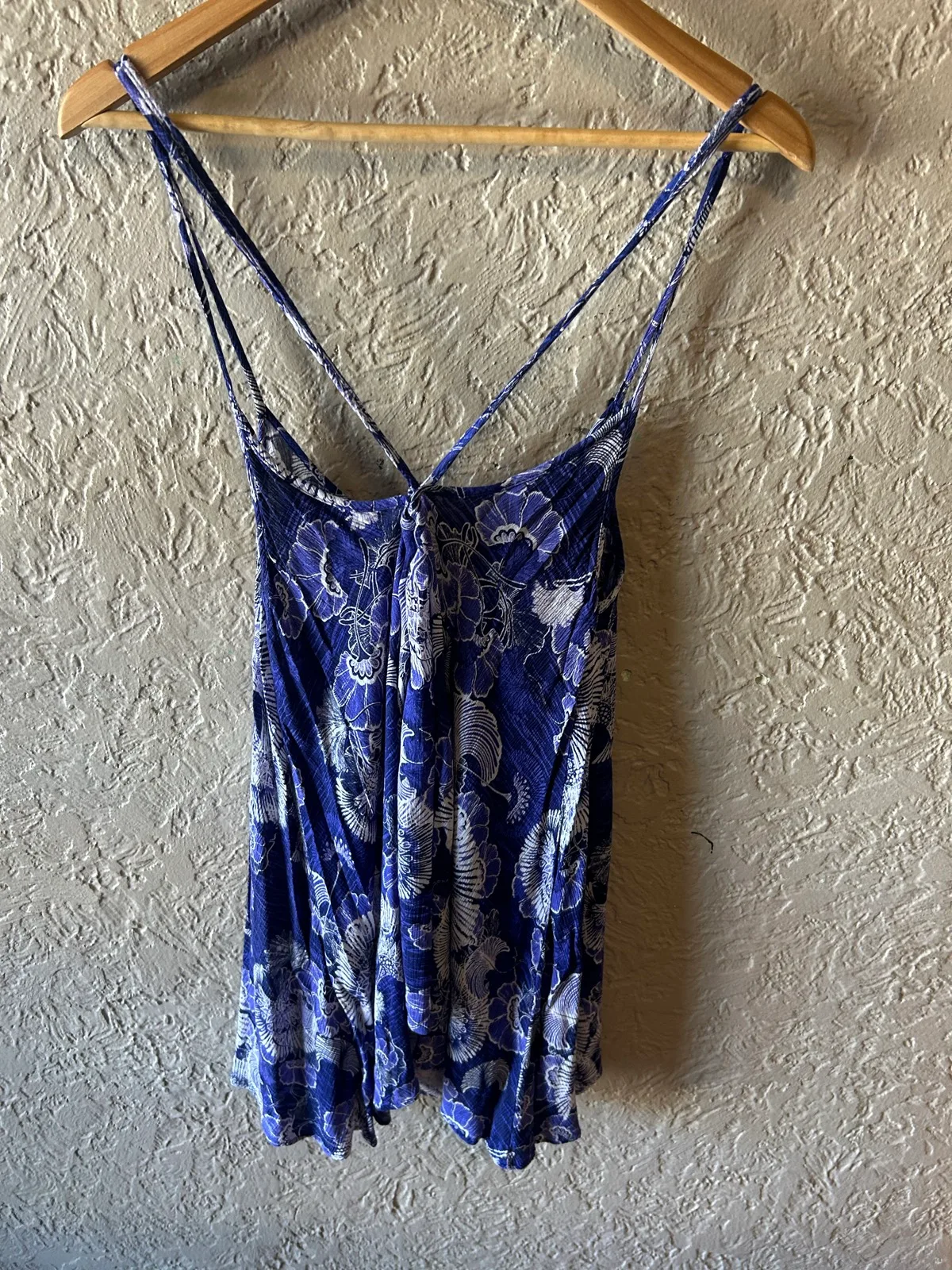 Roxy blue/white floral cami dress – photo 4