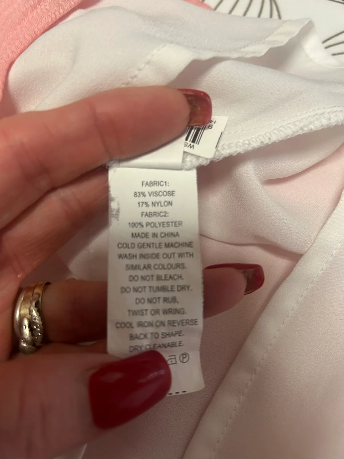 Jeanswest double layered pink/white tank top – photo 6