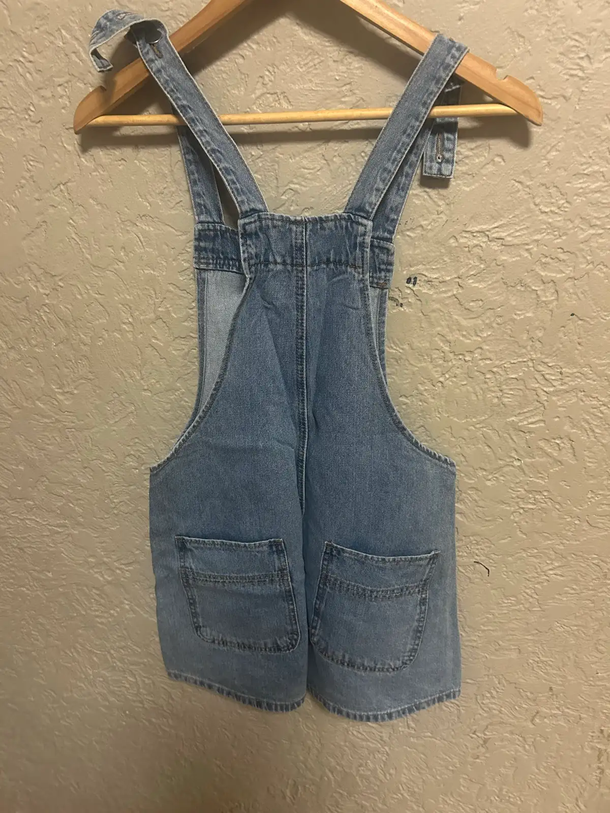 Dazy blue denim short overalls – photo 4