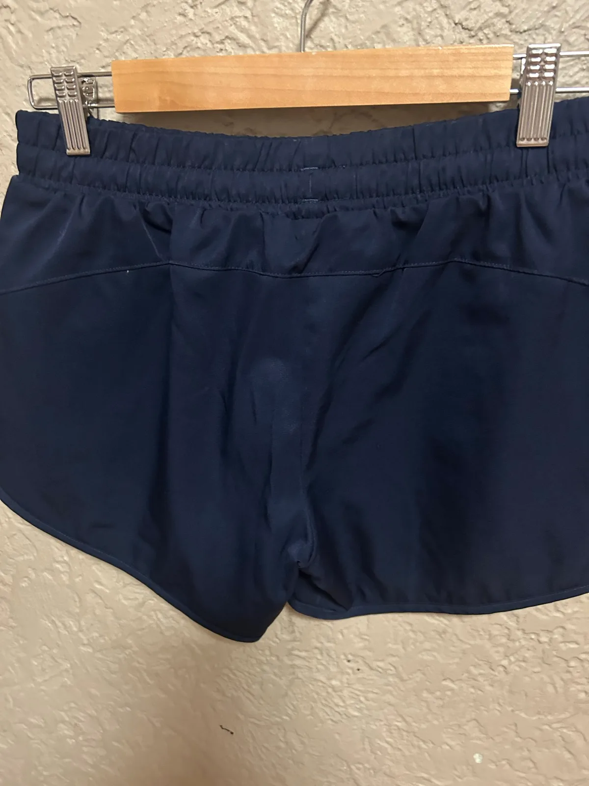 Puma blue polyester running shorts – photo 4