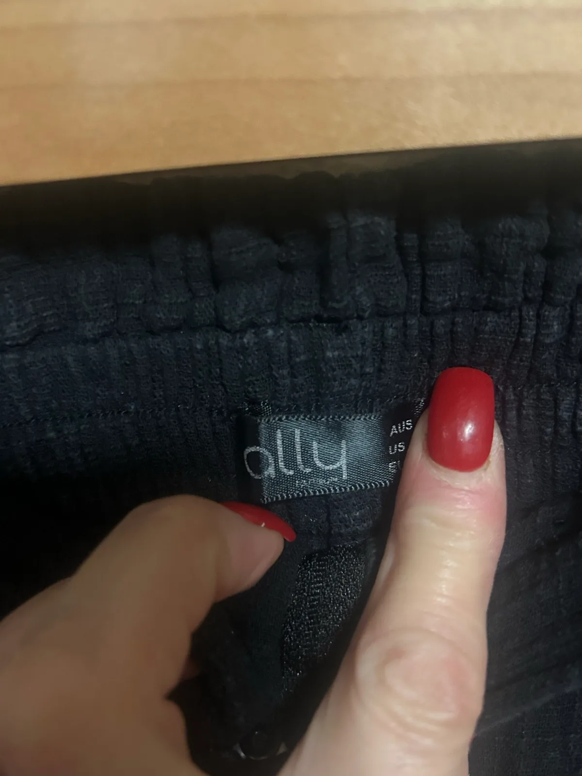 Ally fashion black high waisted shorts – photo 4