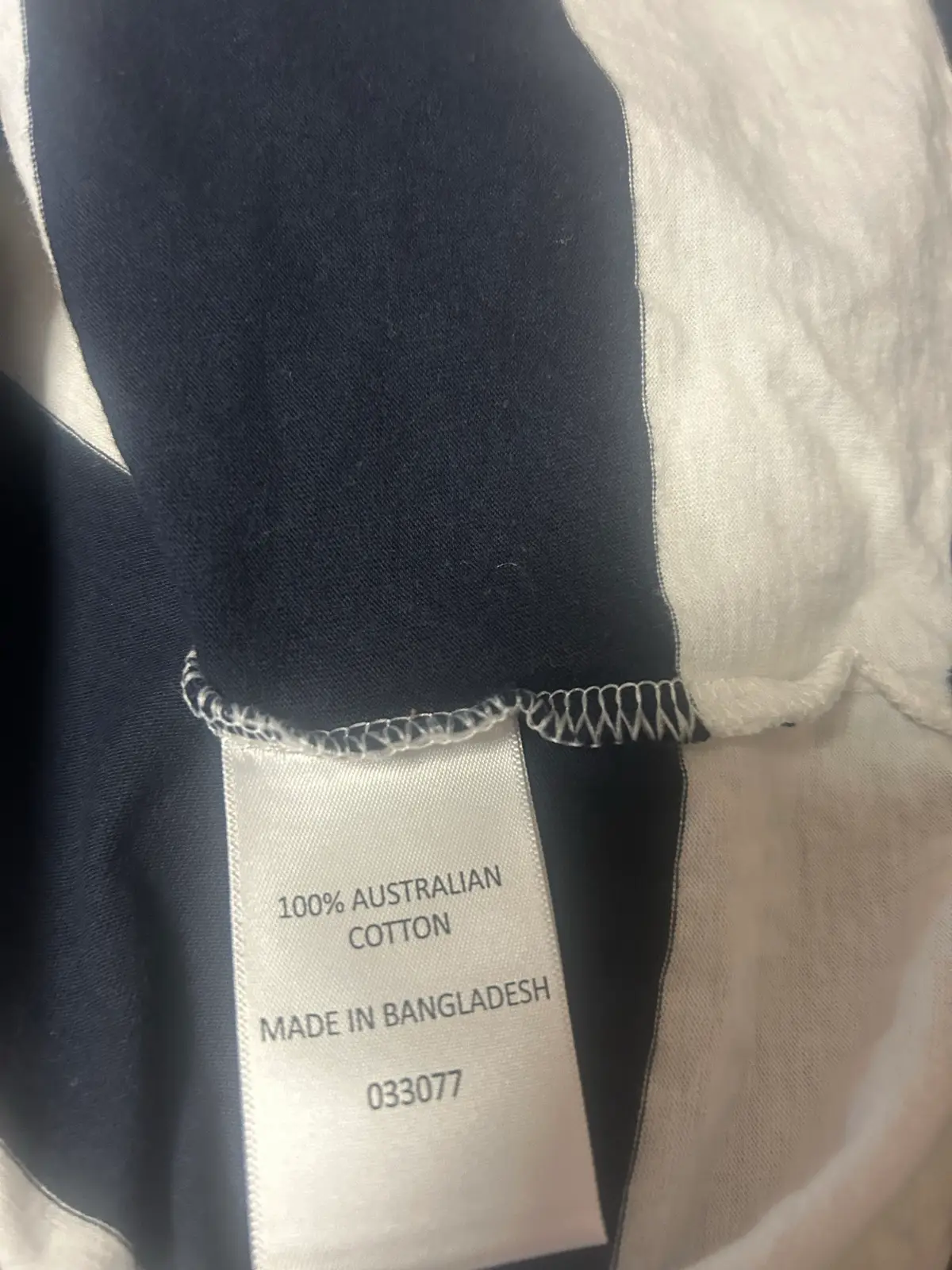 Sussan navy/white striped tee – photo 4