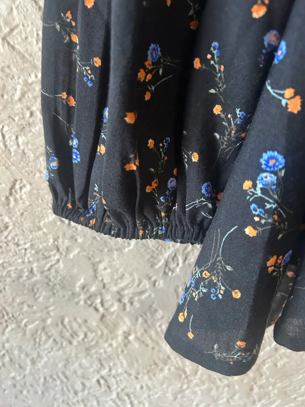 Anko black floral blouse – photo 2