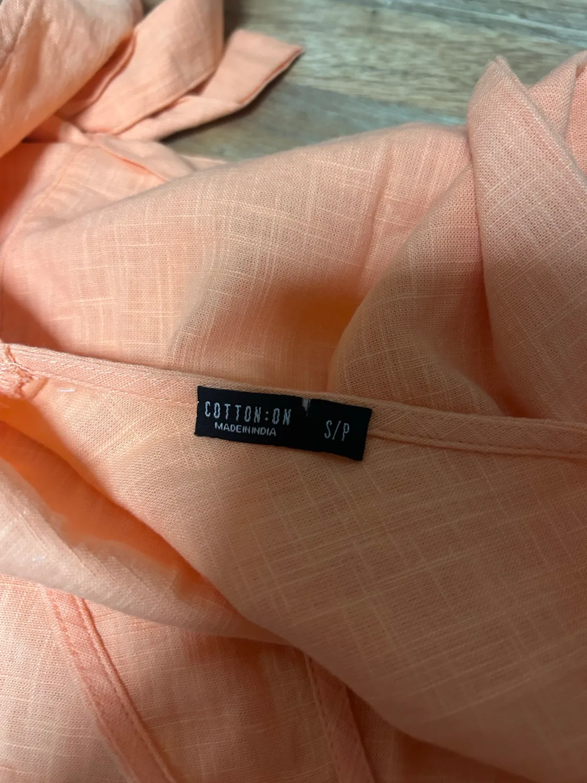 Cotton on peach sleeveless playsuit – photo 4