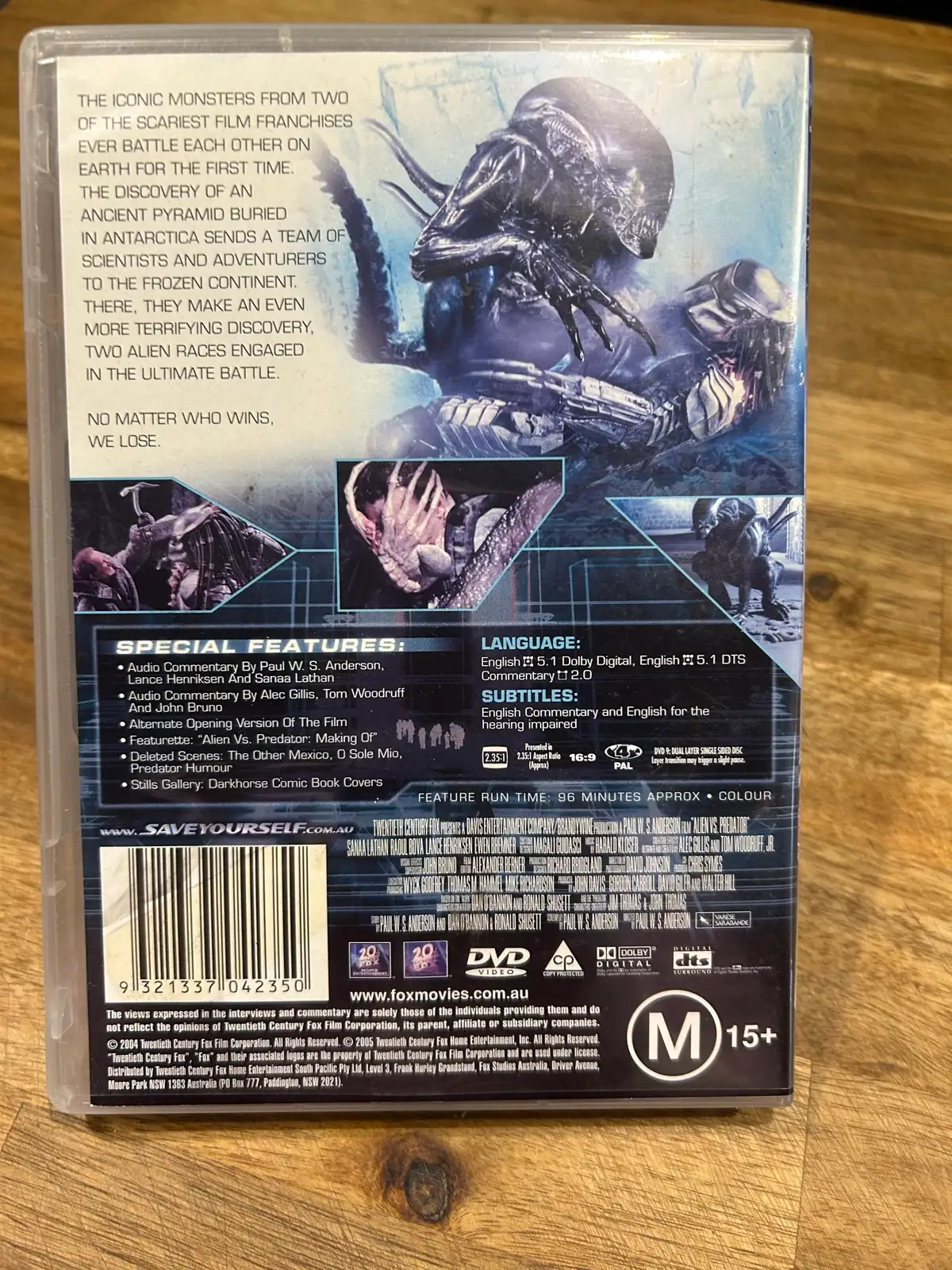 Predator vs alien dvd – photo 2