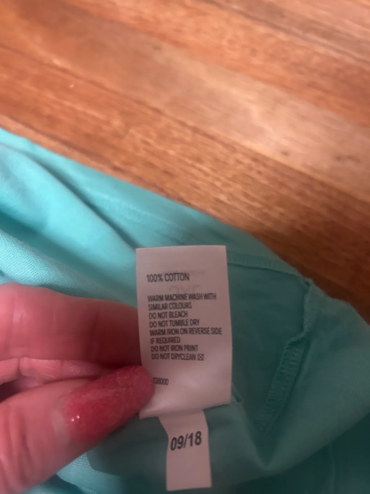 Men’s The clothing co green basic tee — photo 5