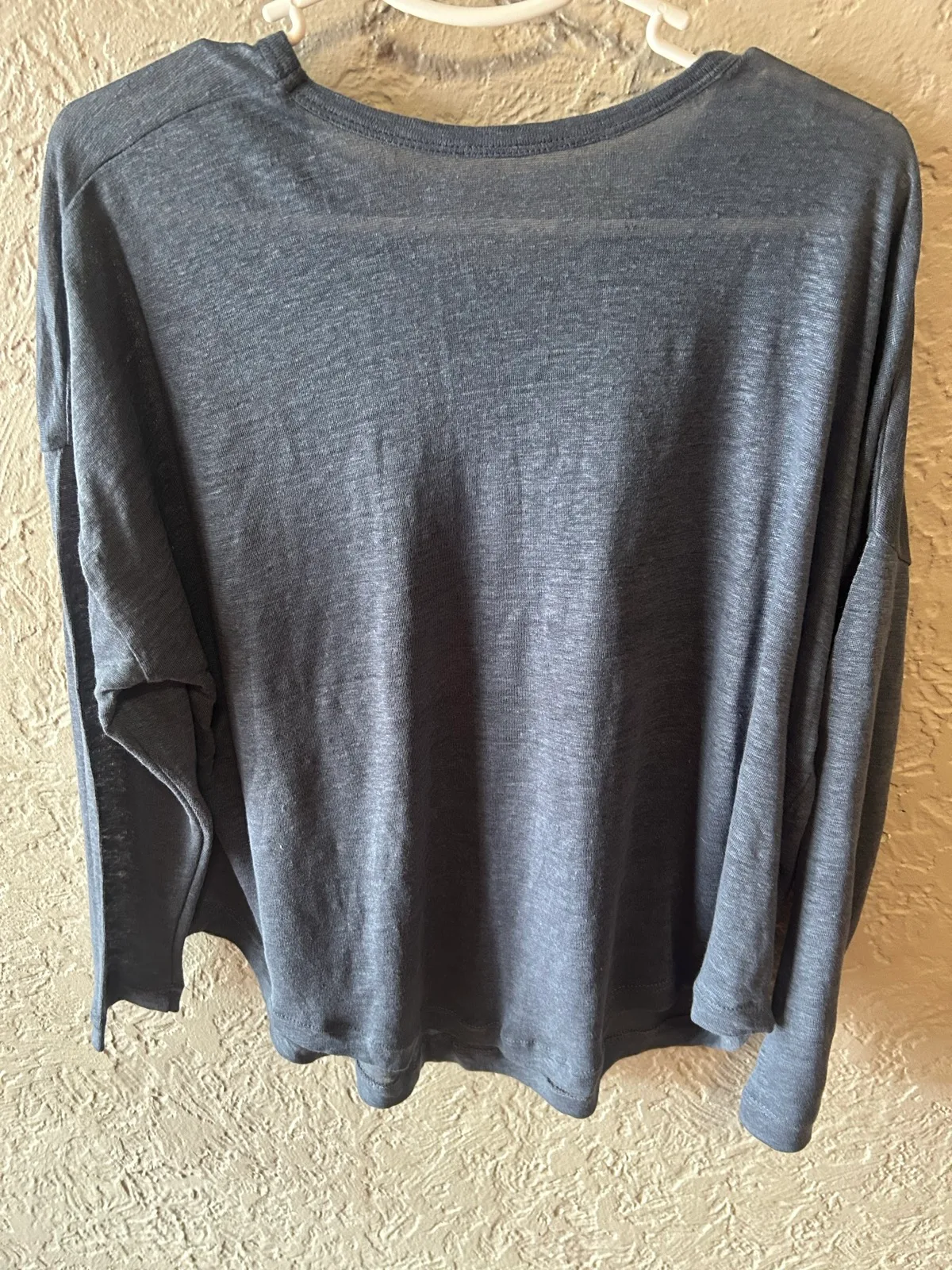 Decjuba D luxe grey long sleeve top – photo 2