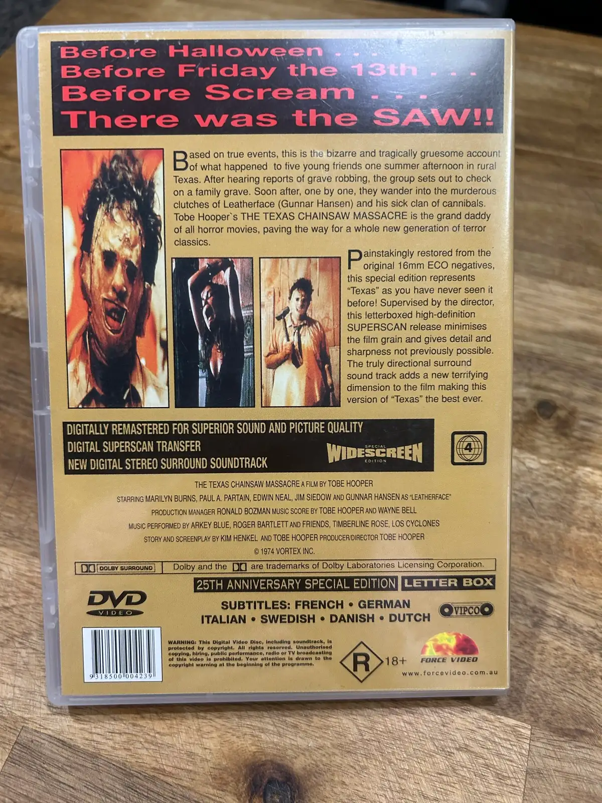 Texas chainsaw massacre dvd – photo 2