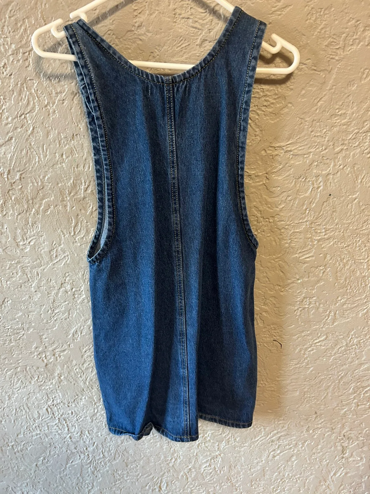 The denim club blue denim tank dress/pinafore — photo 3