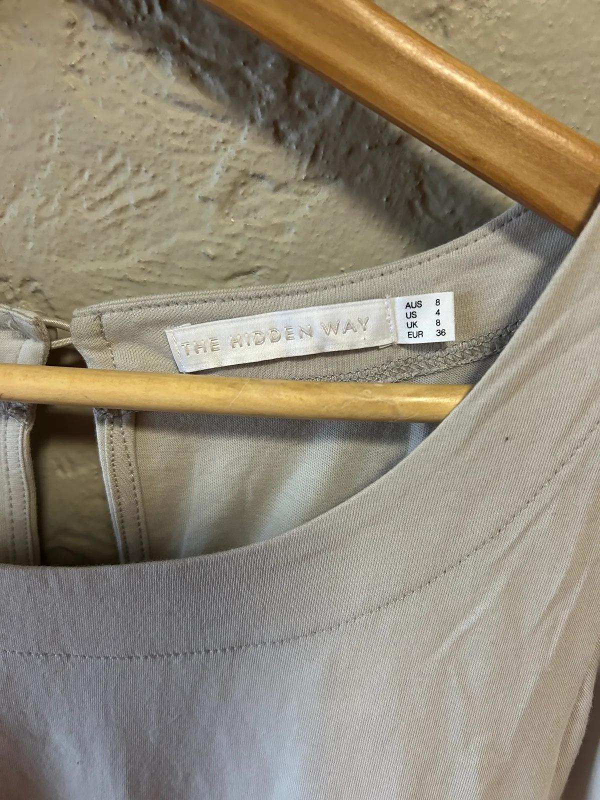 The hidden way beige smock dress – photo 3