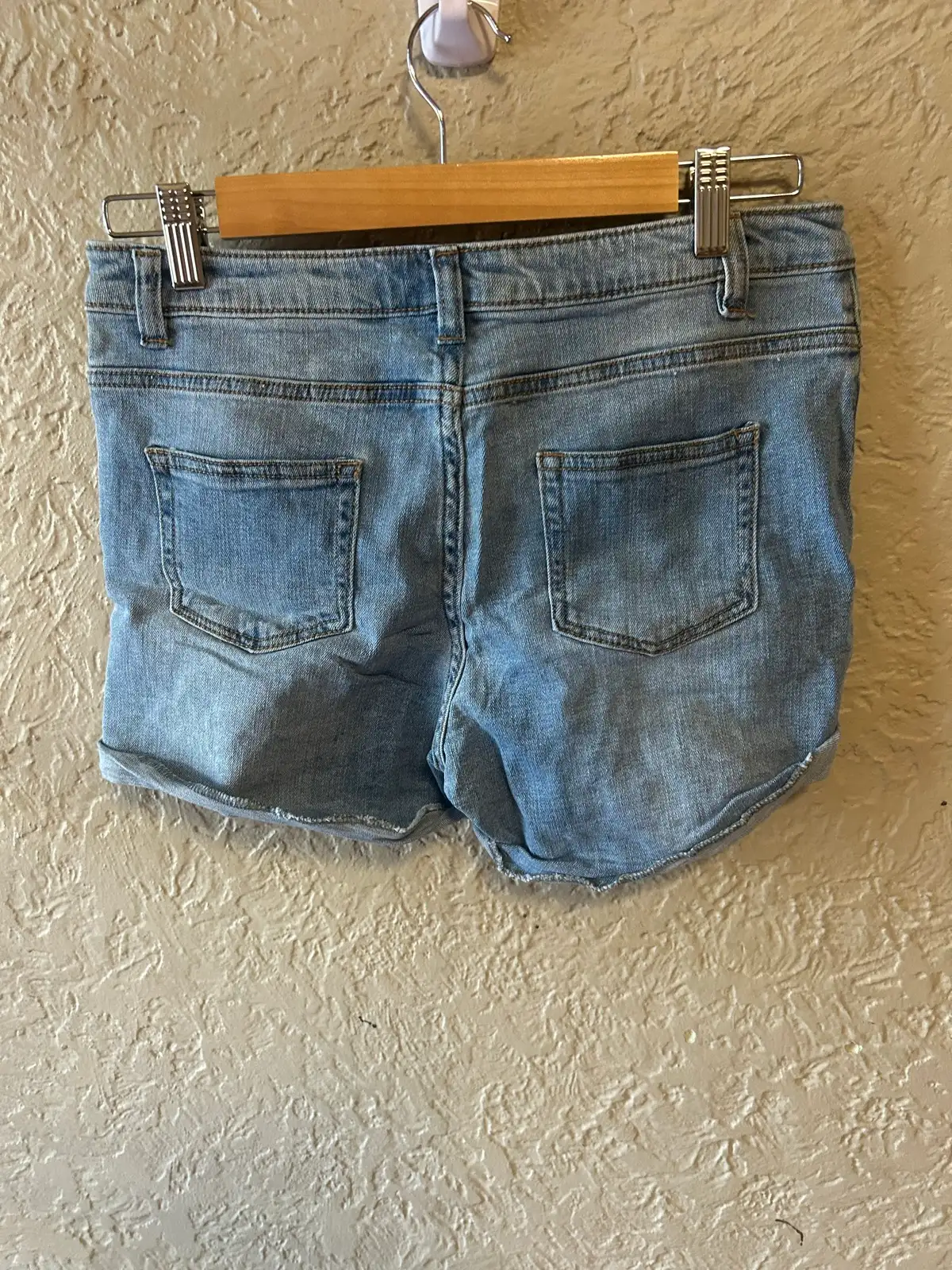 Jay jays blue denim  distressed shorts – photo 3