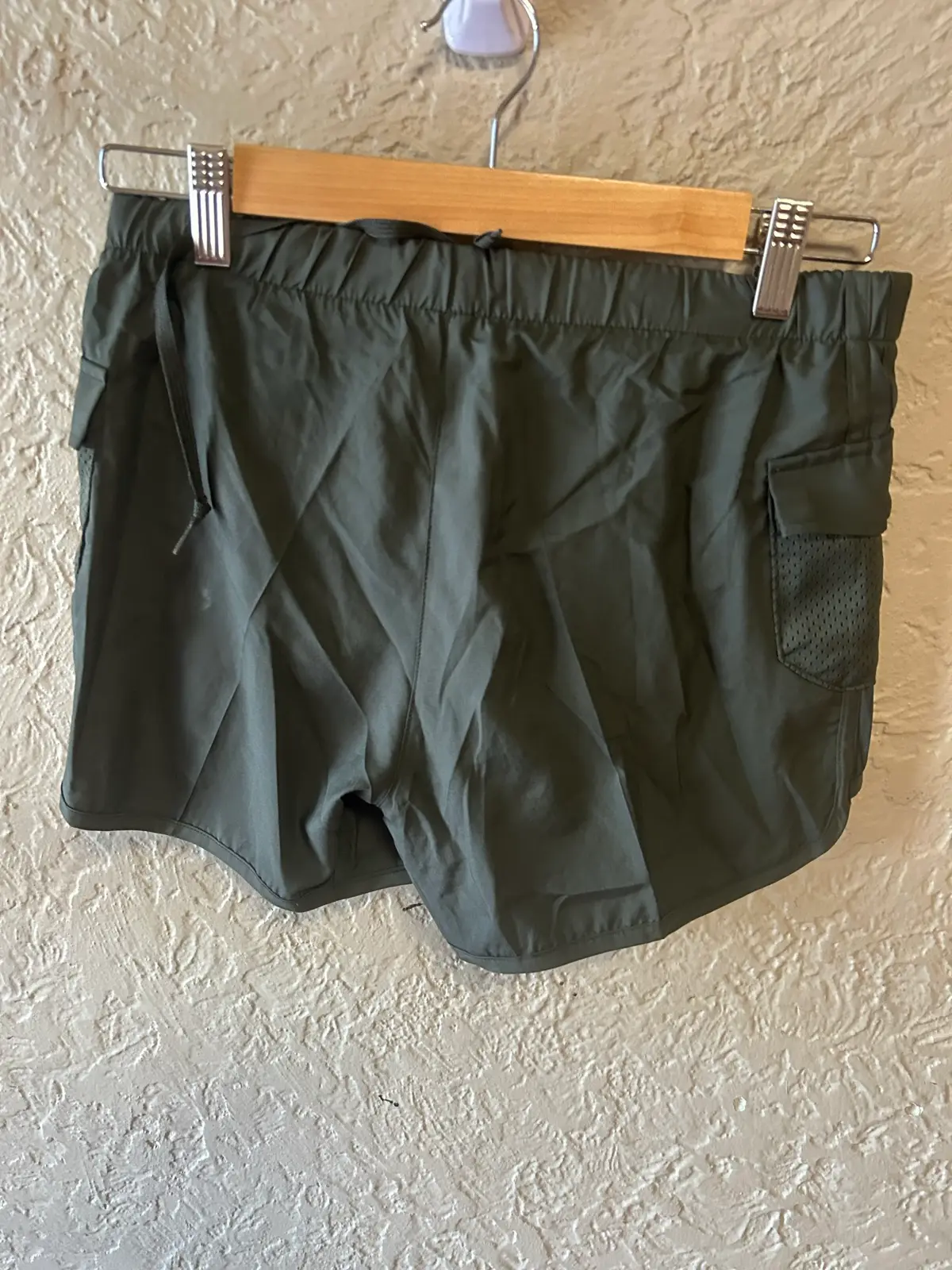 Adidas khaki women’s running shorts – photo 4
