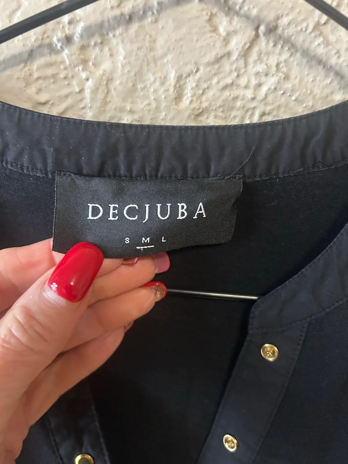 Decjuba black long sleeve tee – photo 6