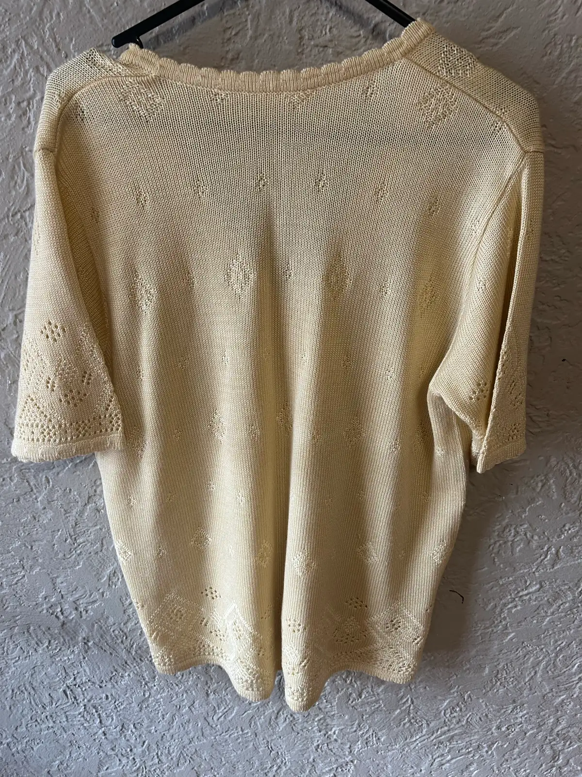 Target light yellow knit short sleeve cardigan – photo 4
