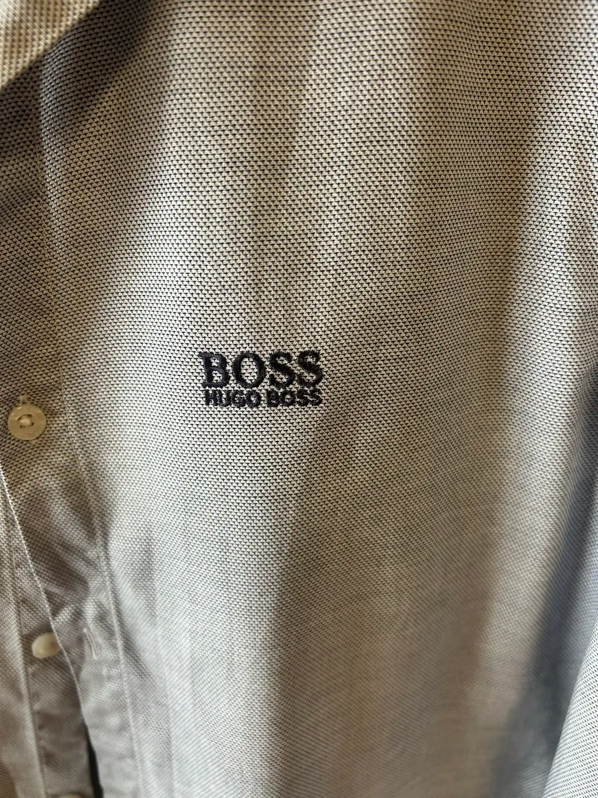 Men’s Hugo boss grey long sleeve shirt – photo 2
