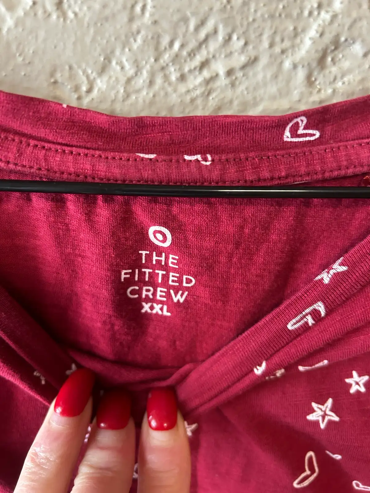 Target red the fitted crew Tshirt – photo 3