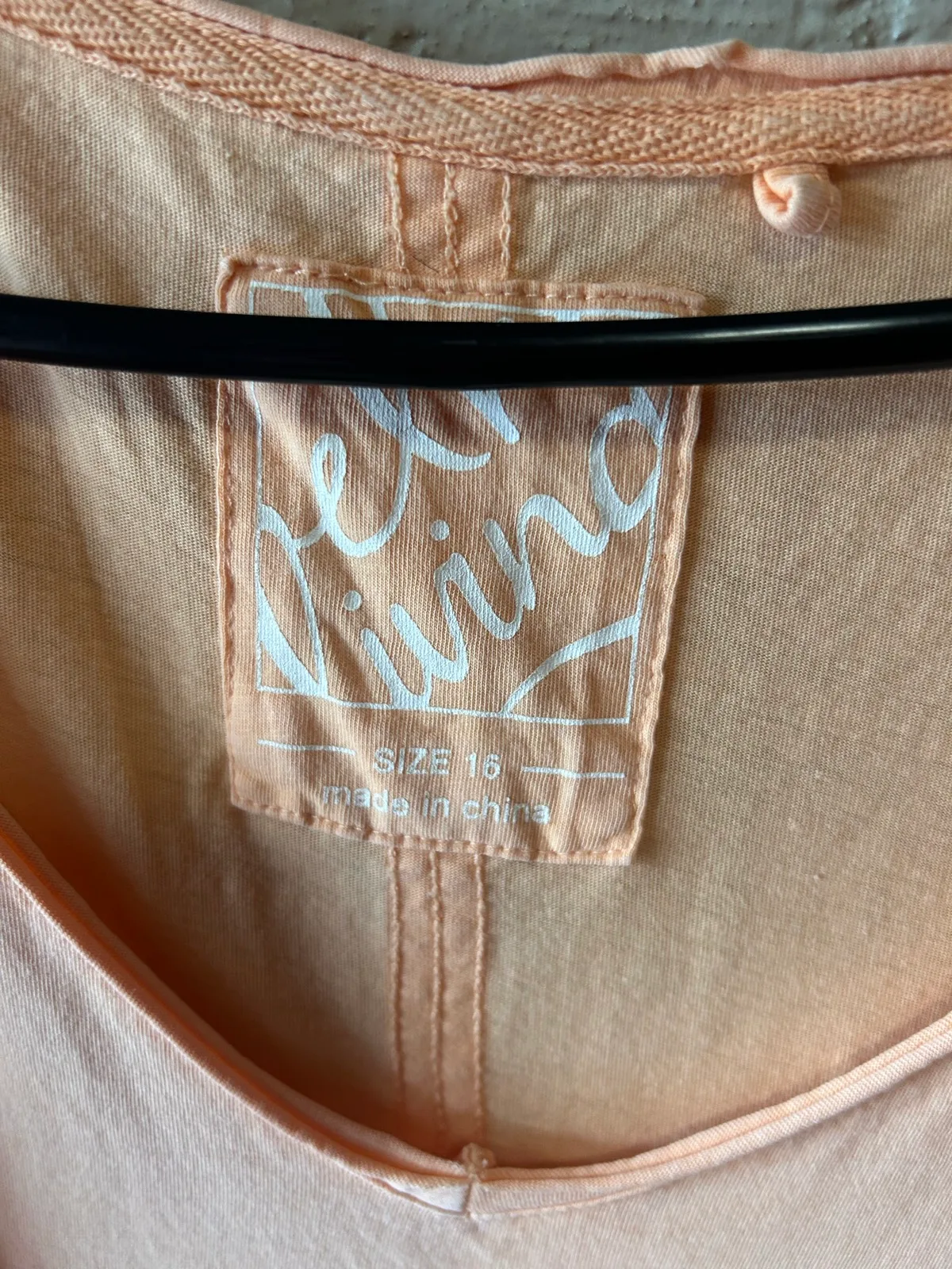 Elm lifestyle peach short sleeve tee – photo 3