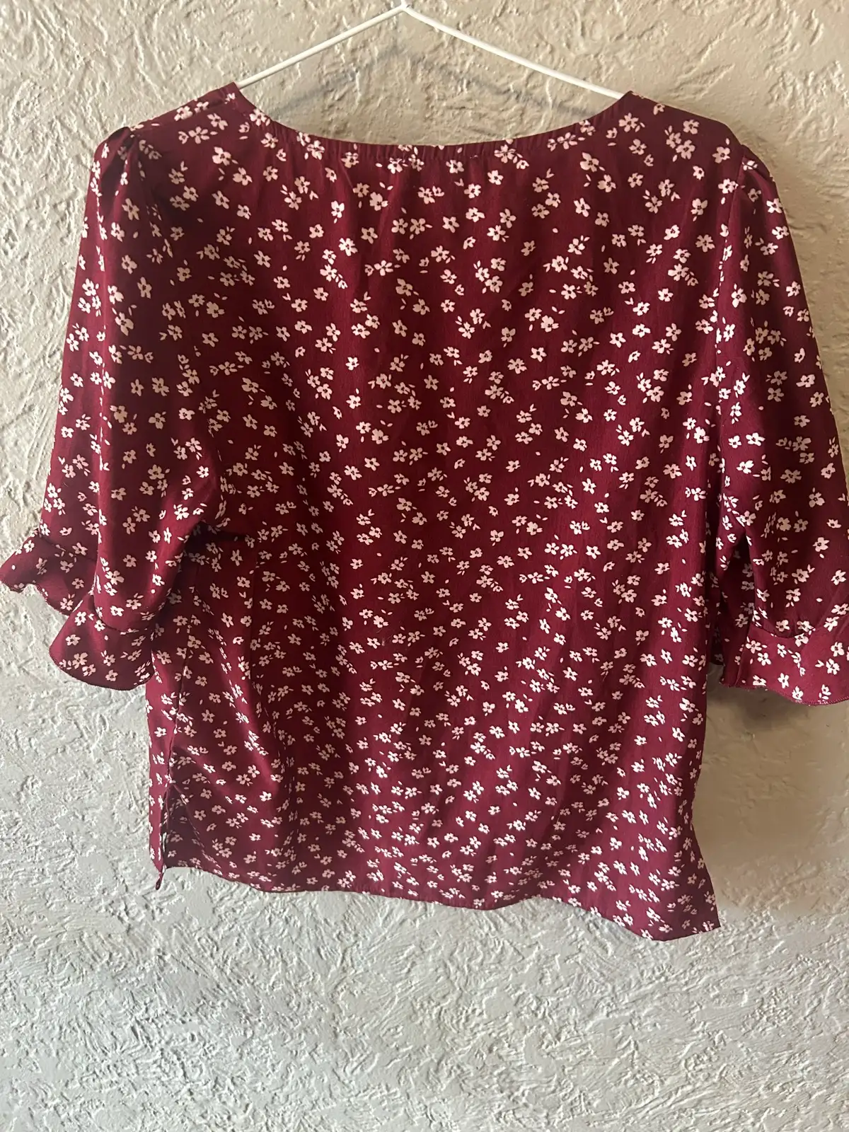 Atmos & here red floral blouse – photo 4
