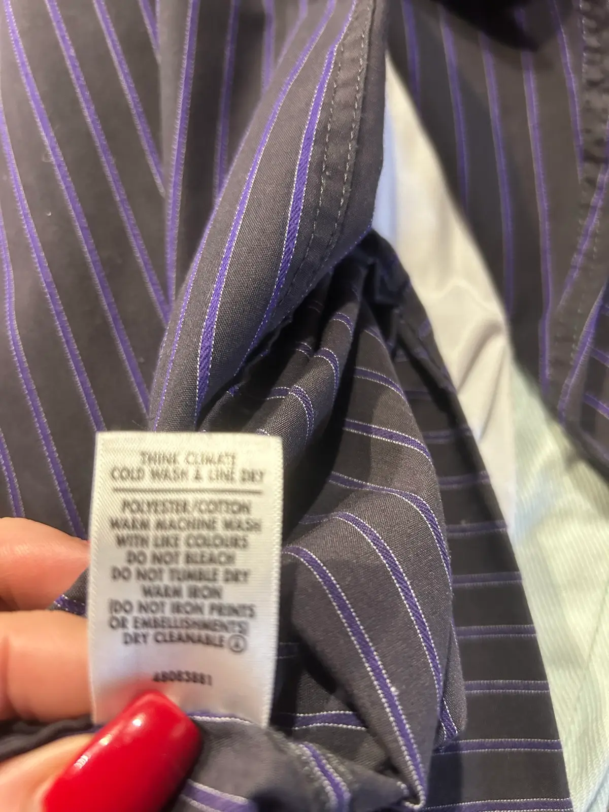 Target men’s purple long sleeve shirt – photo 5
