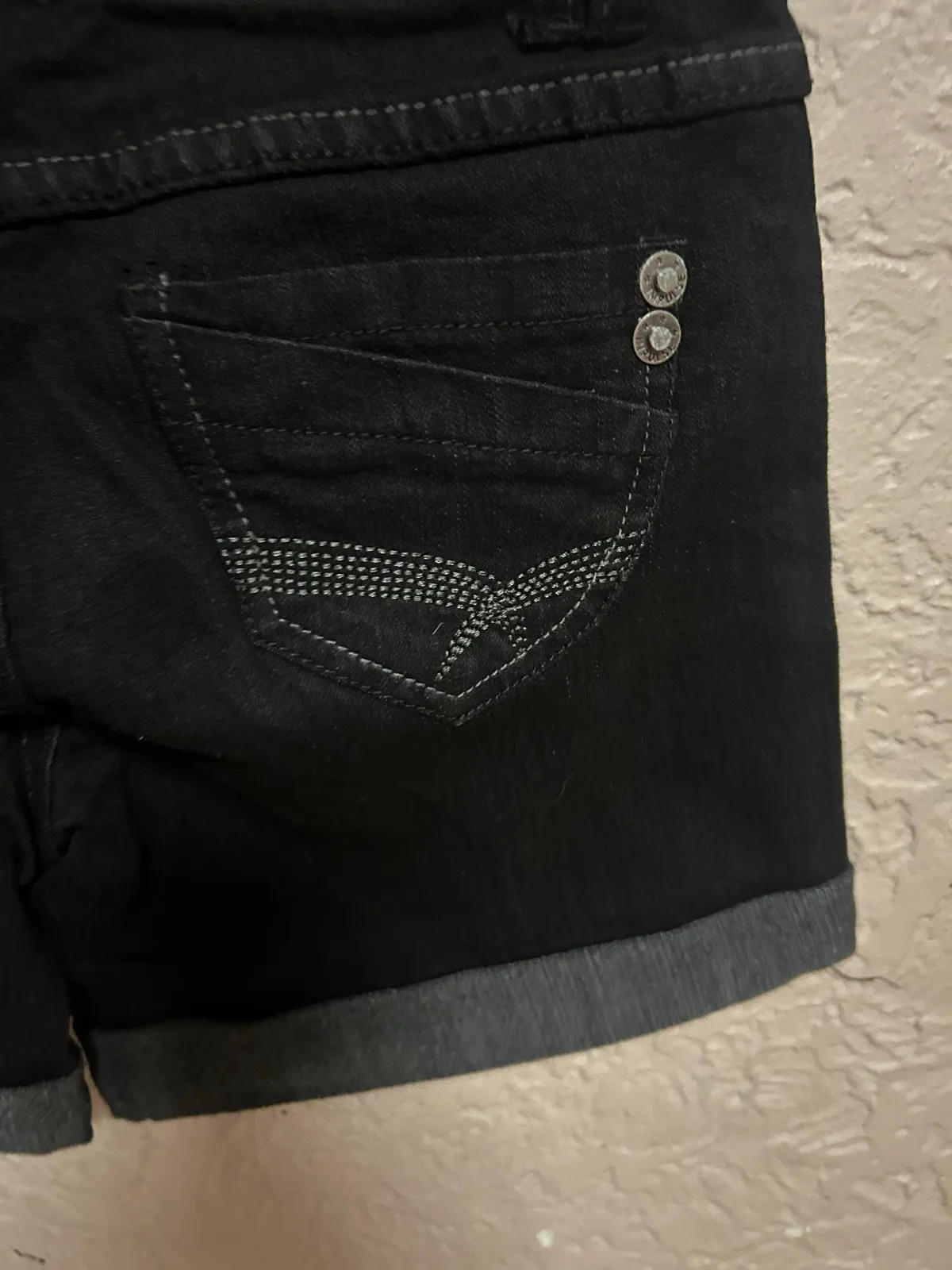Denim by impulse black denim shorts – photo 3