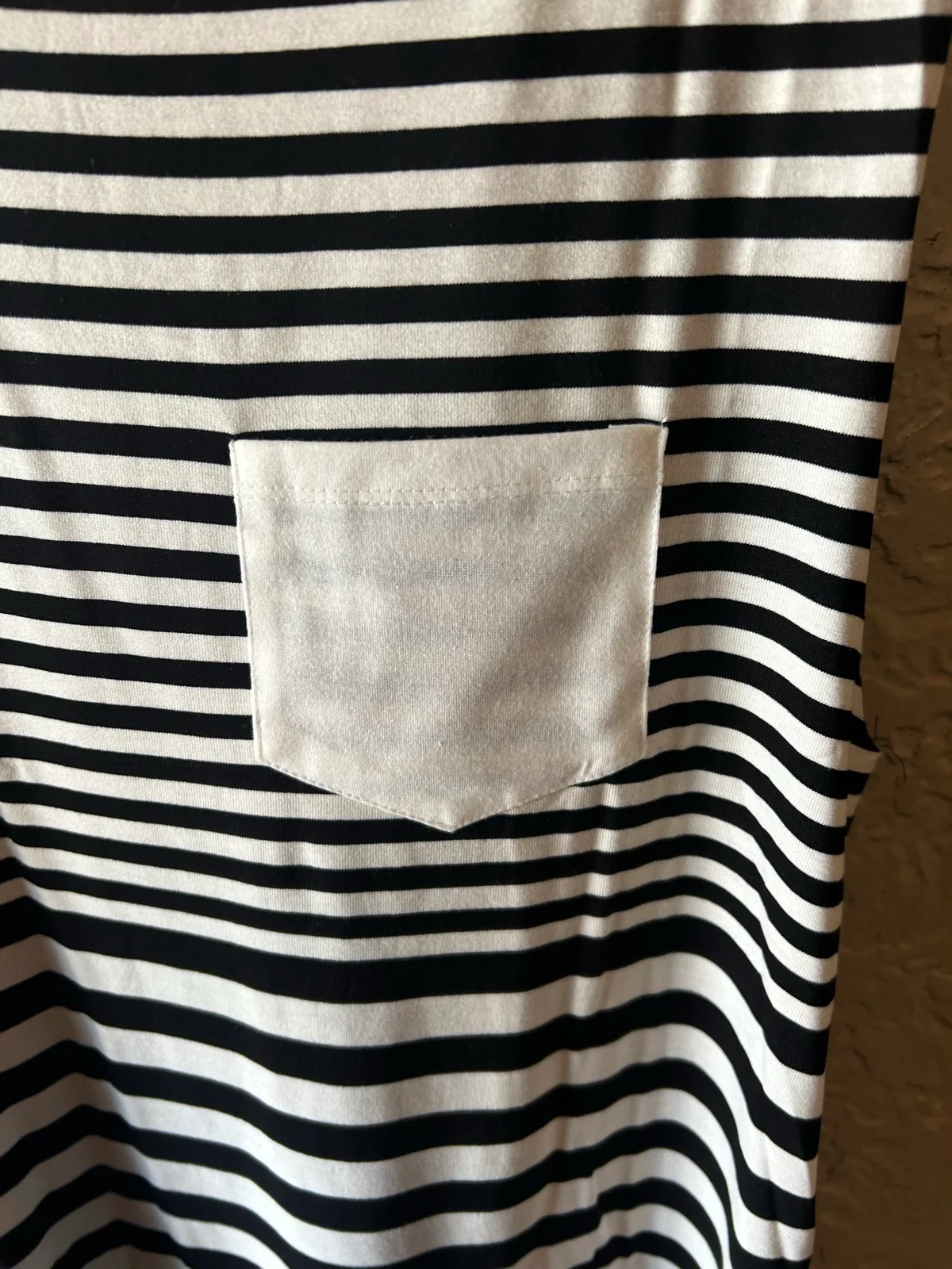 Mooloola black/white striped tank dress – photo 2