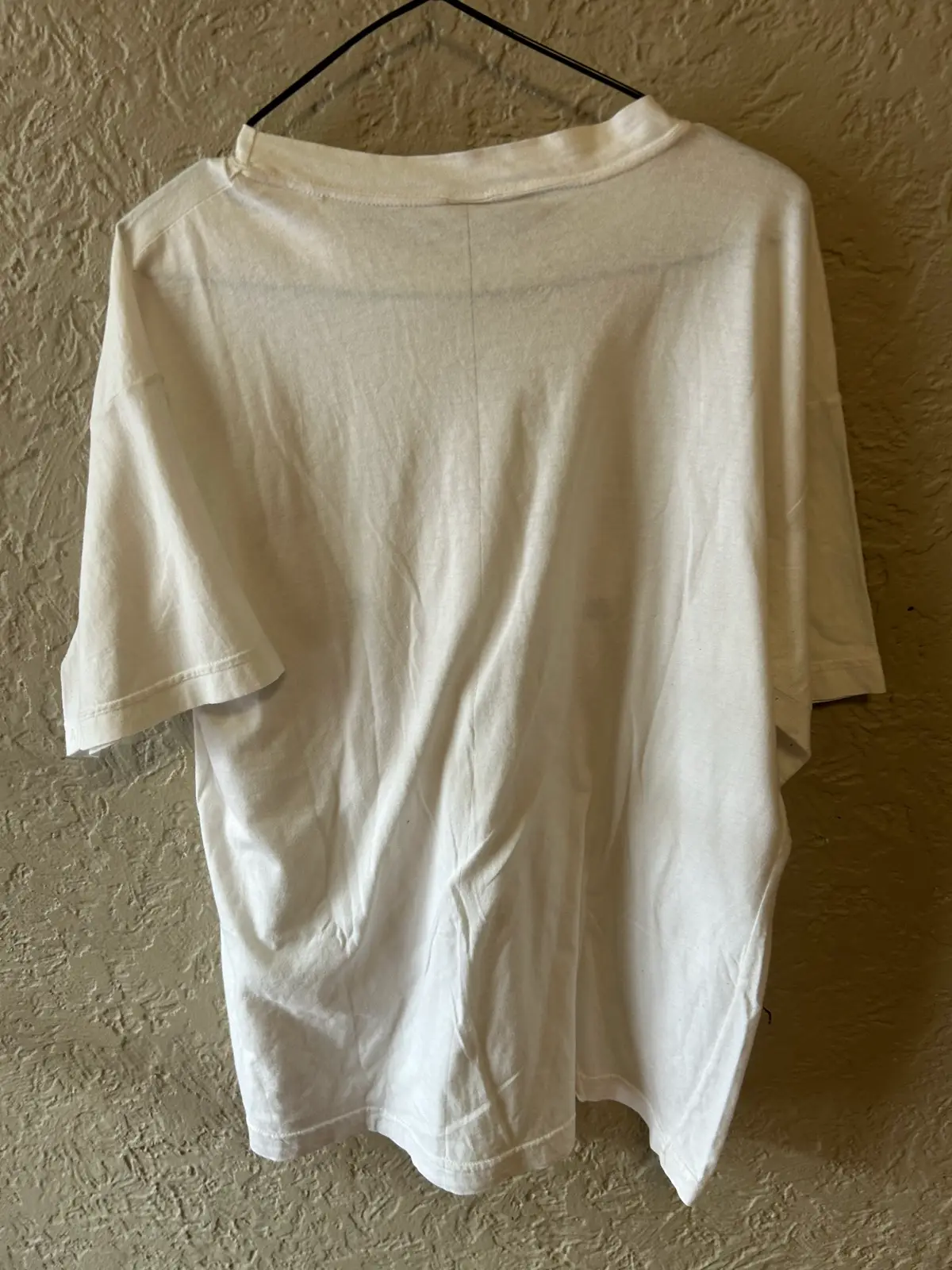White floral embroidered cotton tee – photo 4