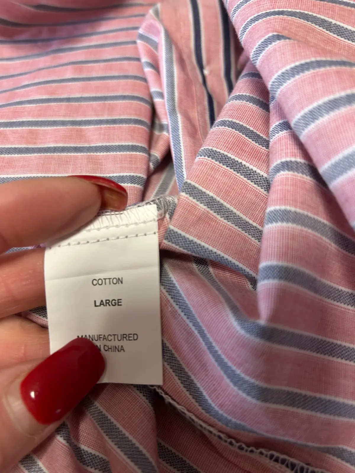 Jack smith pink/navy striped shirt – photo 6