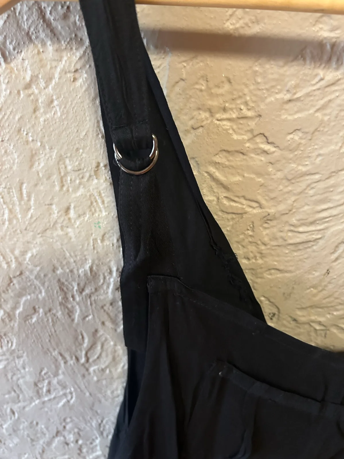 Cotton on black v neck strappy playsuit – photo 2
