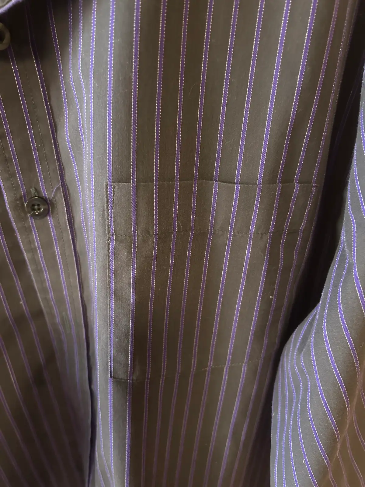Target men’s purple long sleeve shirt – photo 3