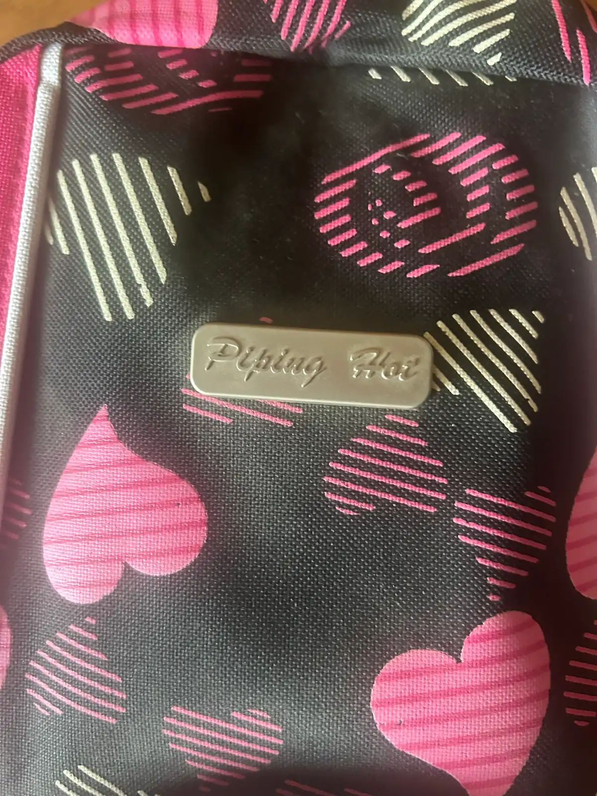 Gorls Black/pink heart backpack – photo 2