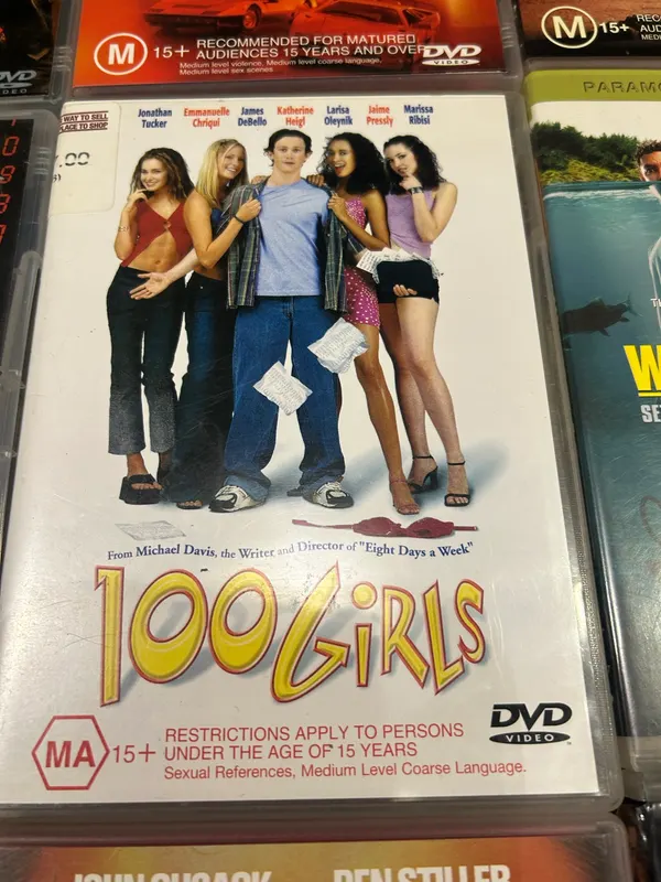 100 girls dvd