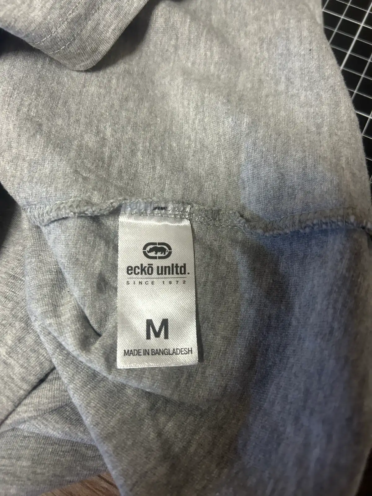 Men’s ecko unlimited grey tee – photo 4