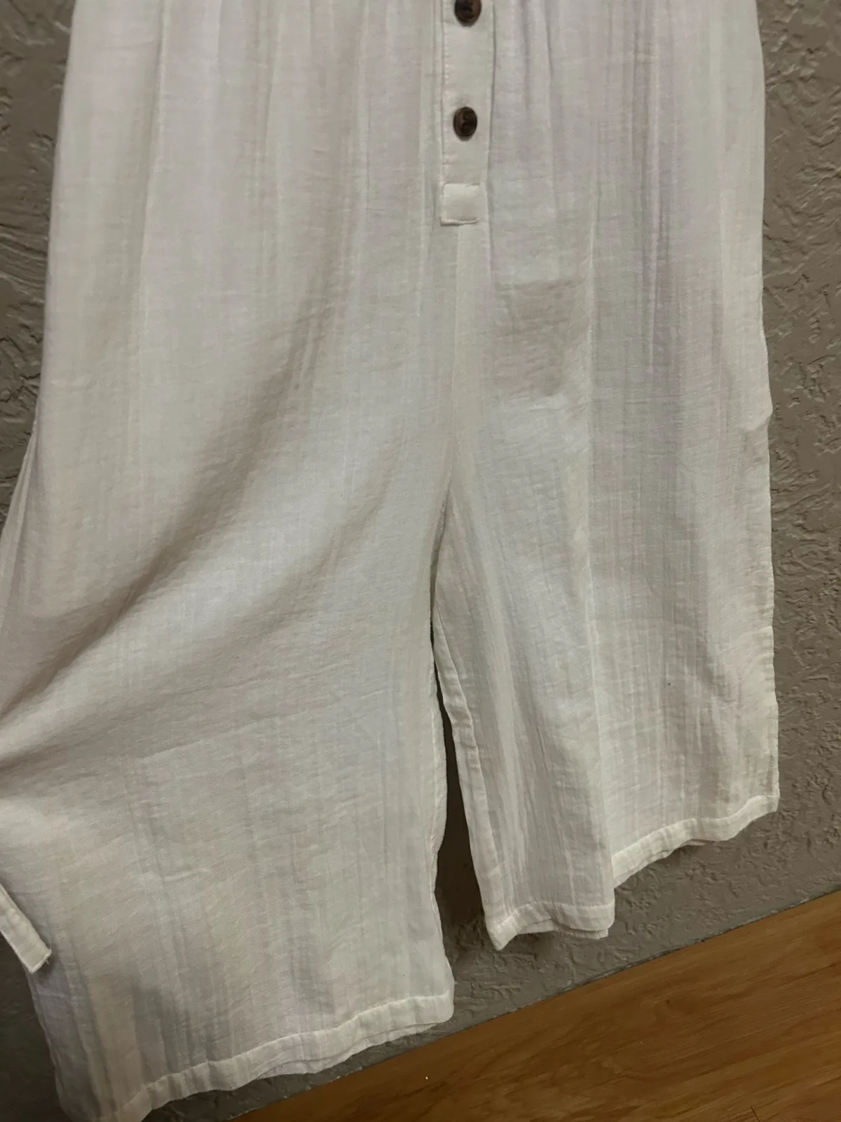 Billabong white/cream longline playsuit — photo 4